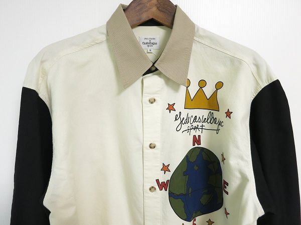 買取した完全の意味を表す王冠がシンボルのカステルバジャック 長袖シャツ